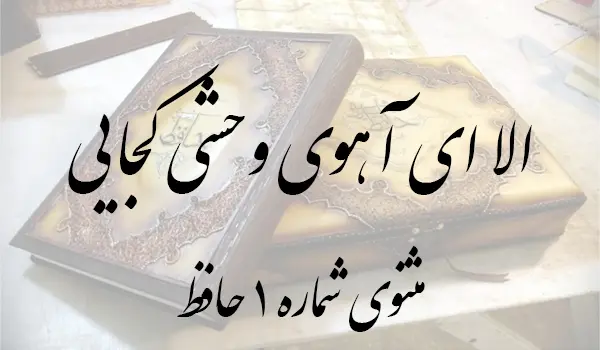مثنوی الا ای آهوی وحشی حاقظ